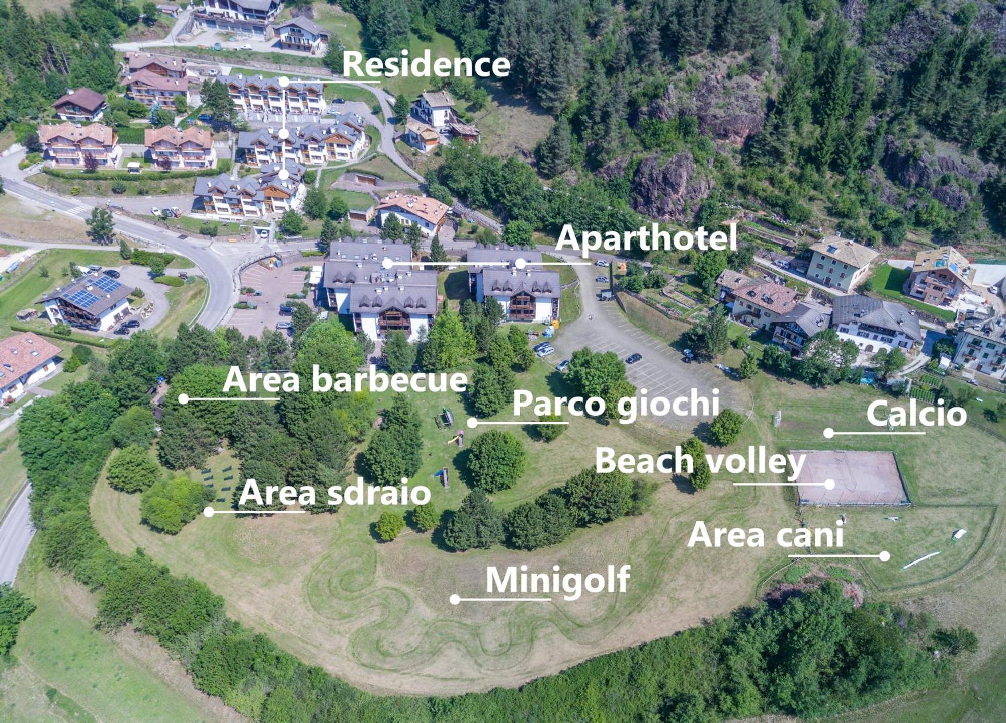 Aparthotel Des Alpes Cavalese Ngoại thất bức ảnh
